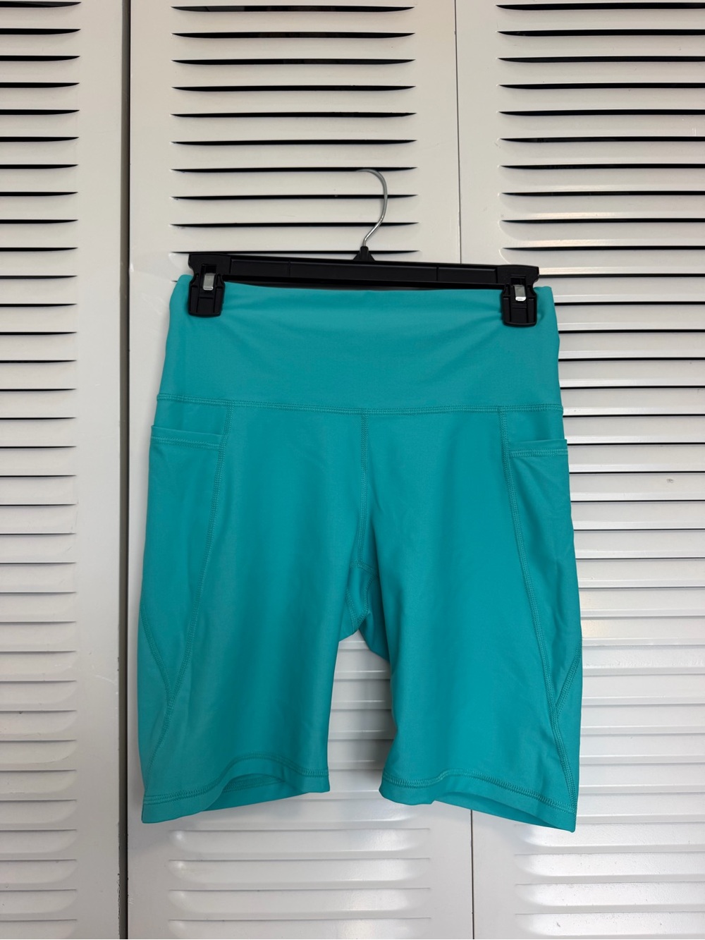 Old Navy Teal Bike Shorts with Side Pockets